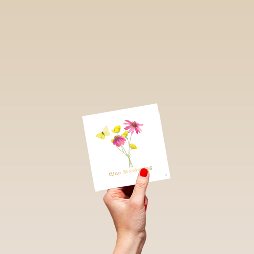 moederdag kaart marjolein bastin vlinder