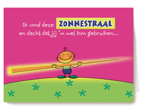 sterkte kaart ik vond deze zonnestraal