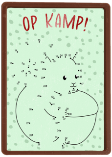 Op Kamp Puzzel kaart