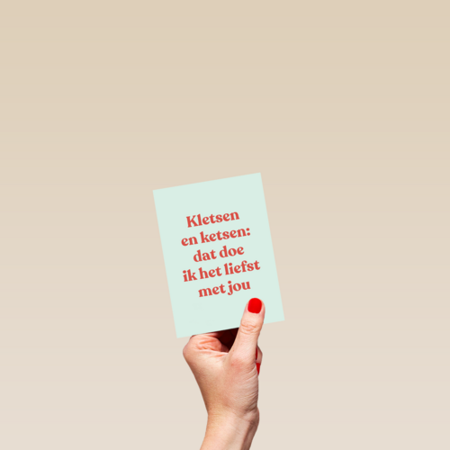 liefde kaart andc kletsen en ketsen