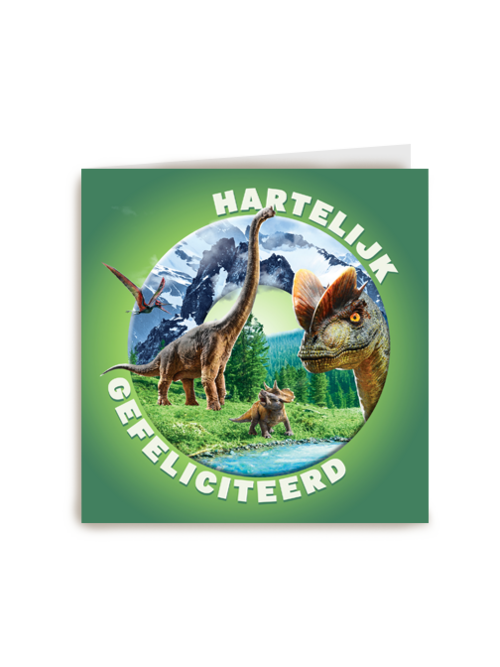 Jurassic World verjaardagskaart