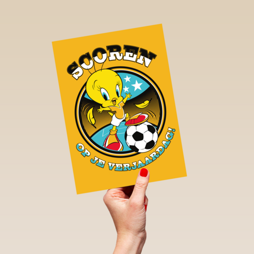 scoor op je verjaardag met tweety