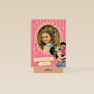 Minnie Mouse Fleurig gefeliciteerd foto