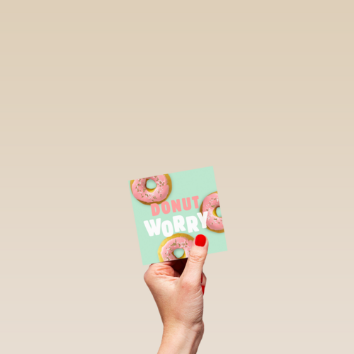 Sterkte kaart donut worry