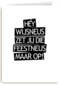 Verjaardagskaart 20 hey wijsneus