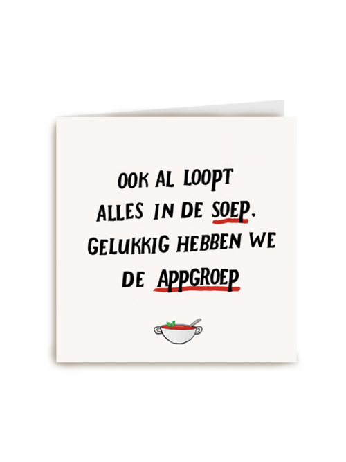 sterktekaart gelukkig hebben we de appgroep