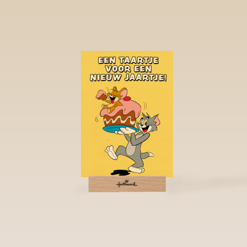 Taartje voor nieuw jaartje Tom en Jerry