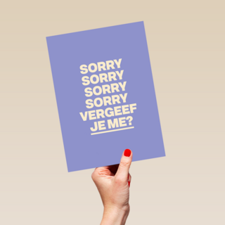 AndC Sorry vergeef je me