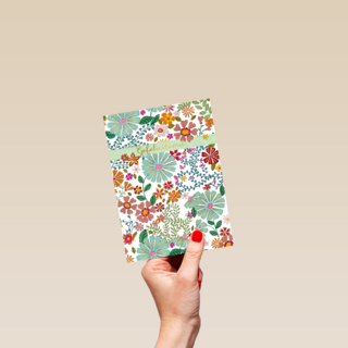 gefeliciteerd kaart vrouw klassiek bloemen  turnowsky