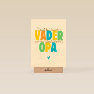 Naast de leukste vader ook een fantastische opa