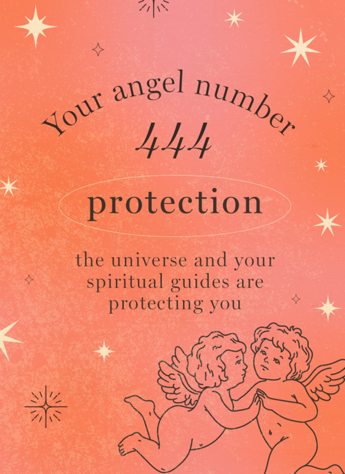 Houten Kaart | Angel Numbers 444 Protection Stijlvol