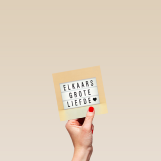 elkaars grote liefde lightbox