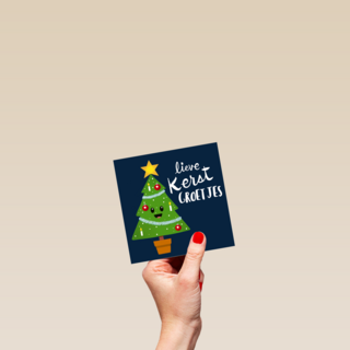lieve kerstgroetjes kerstboom