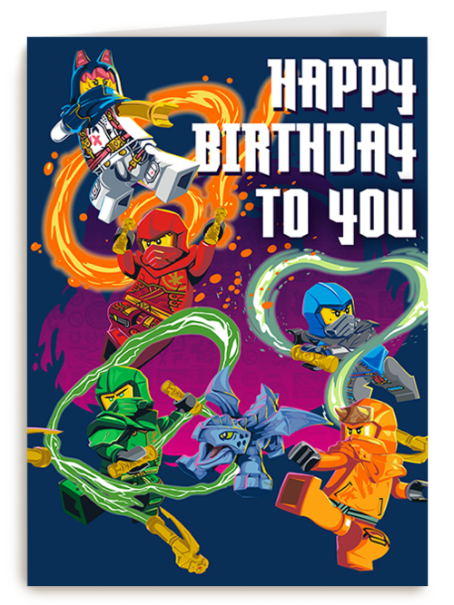 Lego Ninjago Happy Birthday