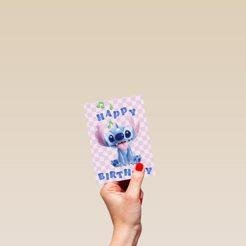 Stitch Happy Birthday