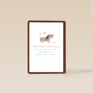 zwanger kleinkind een lieve kleinzoon