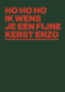kerstkaart hohoho ik wens je fijne kerst enzo