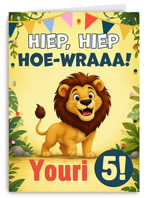 Verjaardagskaart Hallmark | Verjaardag Jongen Hoewraaa
