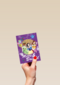Kerstkaart Disney prinsessen Merry and bright