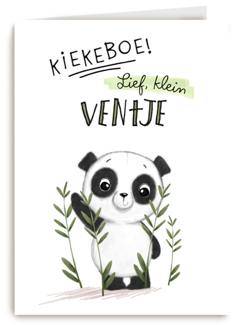 geboorte kaart zoon kiekeboe lief klein ventje