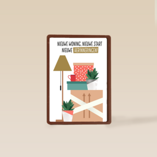 nieuwe woning nieuwe start nieuwe herinneringen