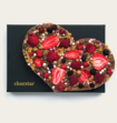 Chocstar Chocolade Hart Bosvruchten
