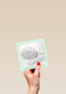 fotokaart baby groene rand