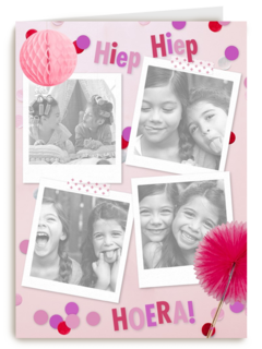 4 fotos roze slingers