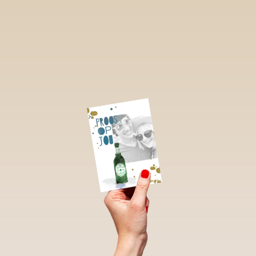 fotokaart proost op jou