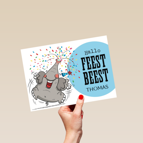 funny mail hallo feest beest