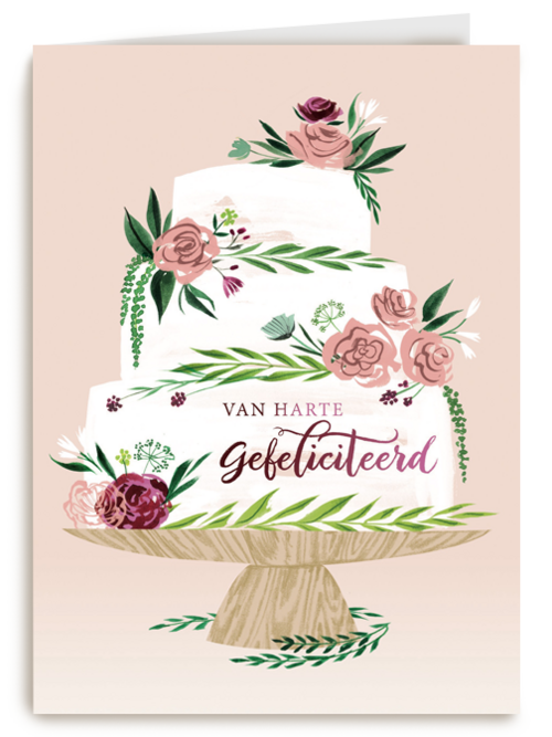 botanical van harte gefeliciteerd met jullie huwelijk