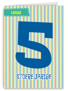 stoere jarige 5 jaar