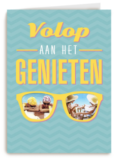 volop genieten met zonnebril