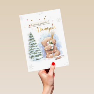 Forever Friends Gelukkig Nieuwjaar fles