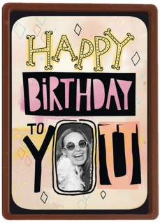 happy birthday met foto in de o