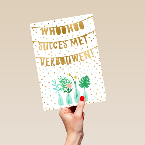 verbouwing kaart succes met verbouwen