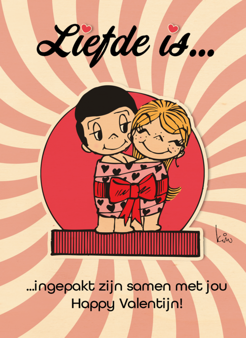 Liefde is ingepakt zijn