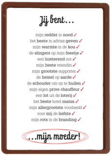 Moederdagkaart Lief ji bent een redder in nood