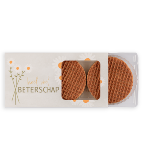 Heel Veel Beterschap Stroopwafels 6 stuks
