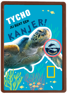 verjaardag kaart schildpad