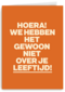 verjaardag kaart vrouw niet over je leeftijd