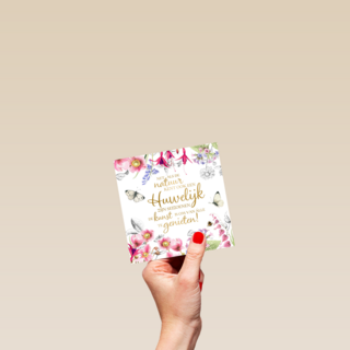 Kaart flowers by Marjolein Bastin Een huwelijk kent ook seizoenen