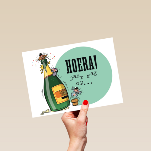 funny mail hoera daar mag op gedronken worden