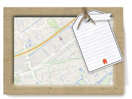 googlemaps verhuisd naar het volgende adres