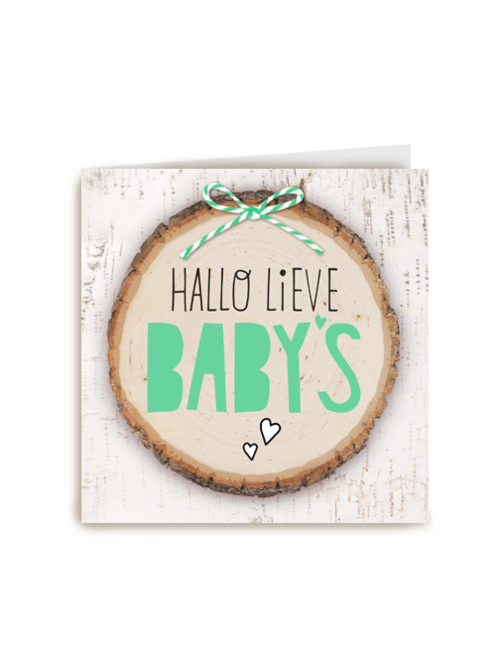boomstam hallo lieve babys