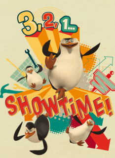 Penguins Verjaardagskaart 321 showtime