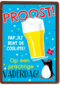 vaderdag kaart pinguin proost