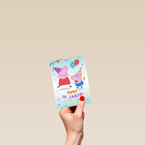 Peppa Pig is jarig