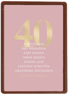 verjaardagskaart 40 480 maanden
