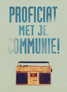 Proficiat met je communie Boombox